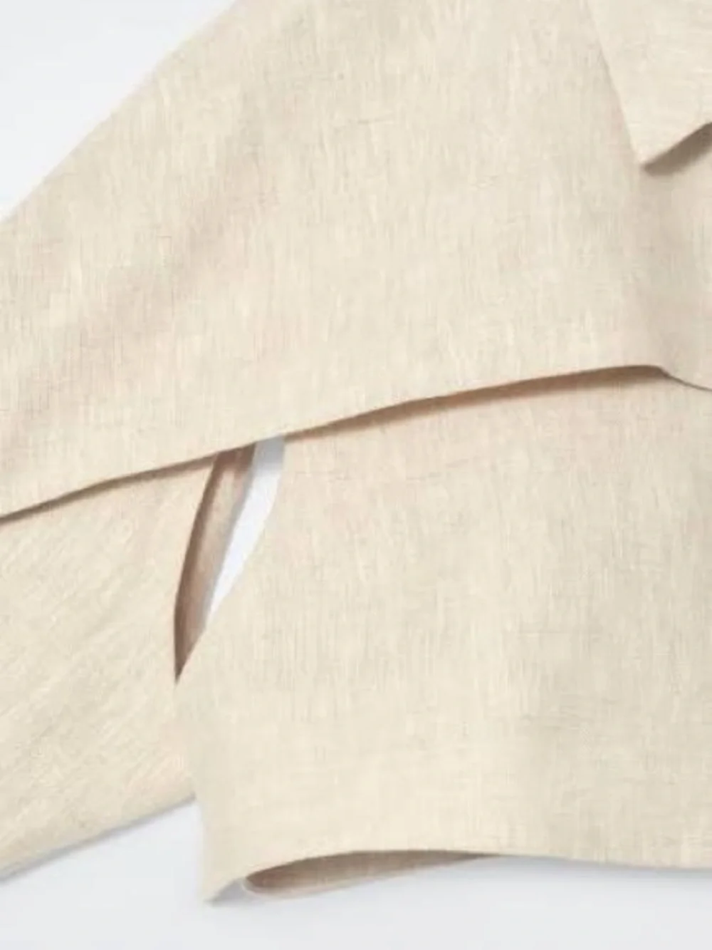 COS Cropped Linen Jacket